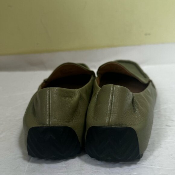 Coach Ronnie Loafer C Logo Leather Driving Shoes Slip On Minimalist Comfort Flat - Picture 4 of 16